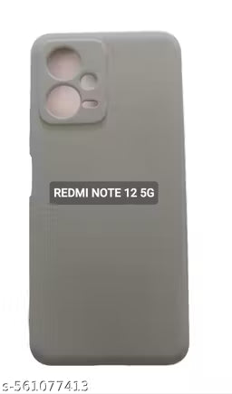 Redmi Note 12 5G Soft Silicone Back Cover